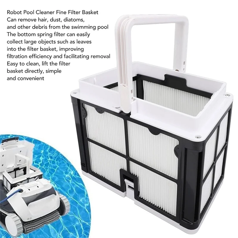 ABVI-For Dolphin CC S50 S100 互換超微細濾過フィルターバスケット - ロボットプールクリーナー部品番号 9991460