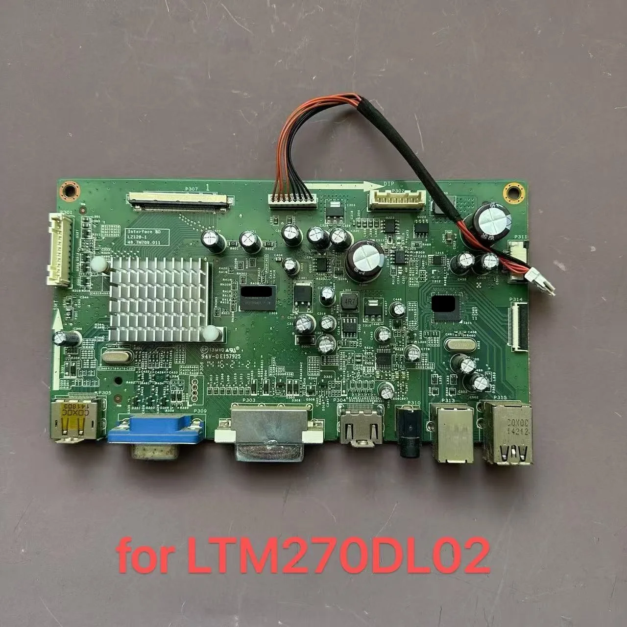 

U2713HMT MAIN BOARD L2128-1 48.7M709.011 POWER BOARD L1262-1M 48.7M703.01M 48.7M708.011 M270L06V01-HF LM41-00049F
