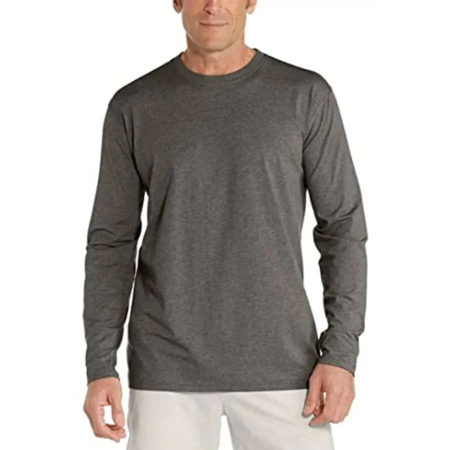 

Men's Long Sleeve T-Shirt - UPF 50+ Sun Protection - Morada