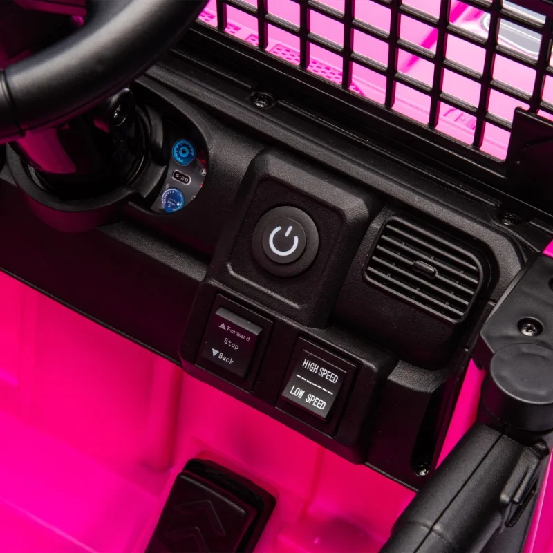 24V Kids Ride on Car ,Four-Wheel Suspension,Bluetooth,MP3,LED Headlight, For Kids Around 3 years old.