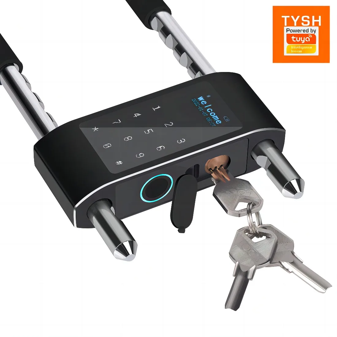 tuya-wifi-smart-u-lock-anti-theft-motorbike-or-bicycle-fingerprint-key-fingerprint-double-unlock-u-lock