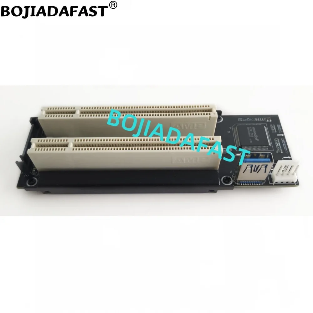 사운드 세금 제어 캡처 음성 직렬 병렬 카드, 미니 PCI-E PCIe MPCIe 확장 컨버터 카드, 2 * PCI 슬롯