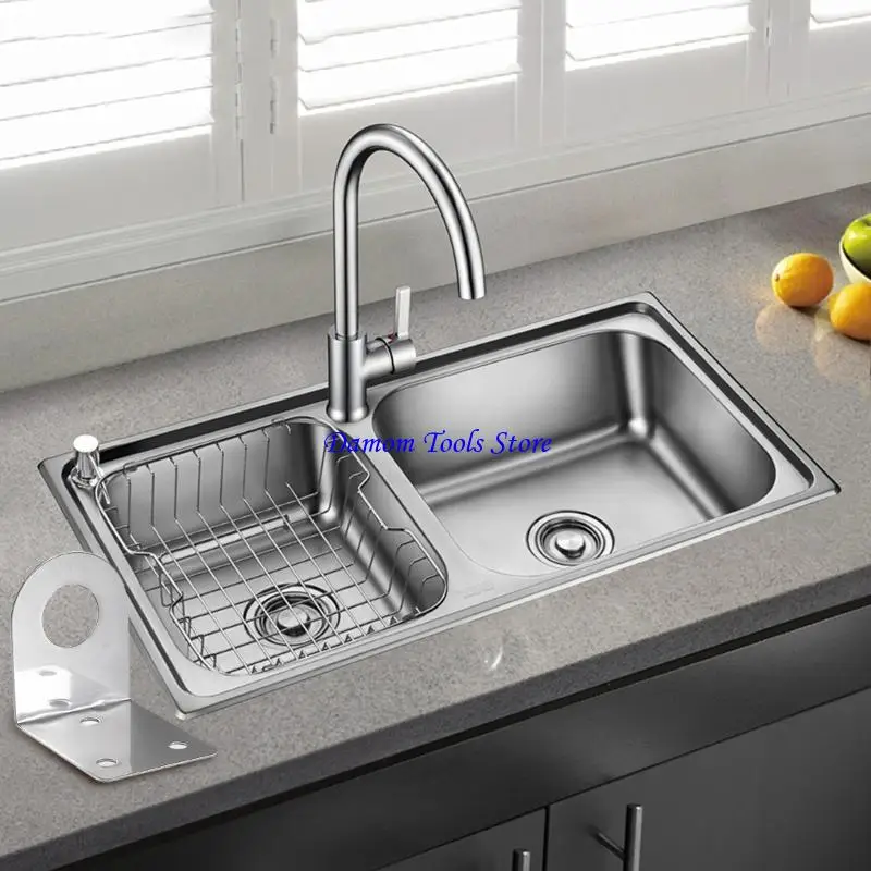 57BE 20Pcs Faucet Mounting Bracket Stainless Steel Hanging Plate Faucet Fixing Mount