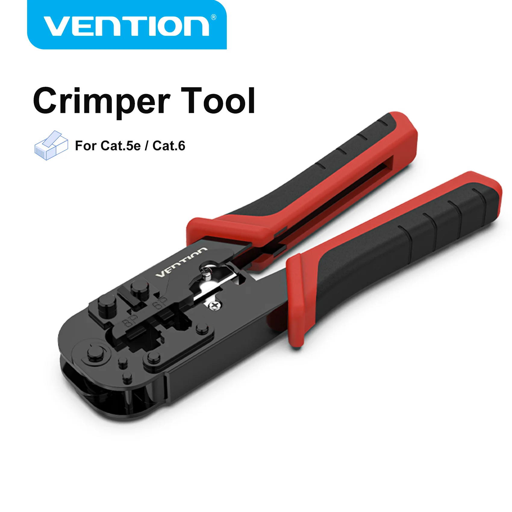 Vention RJ45 Crimper Tool RJ45 Crimping Pliers Network Cutting Tools 8P RJ45 Crimper Cutter Stripper Plier for Modular RJ12 RJ11