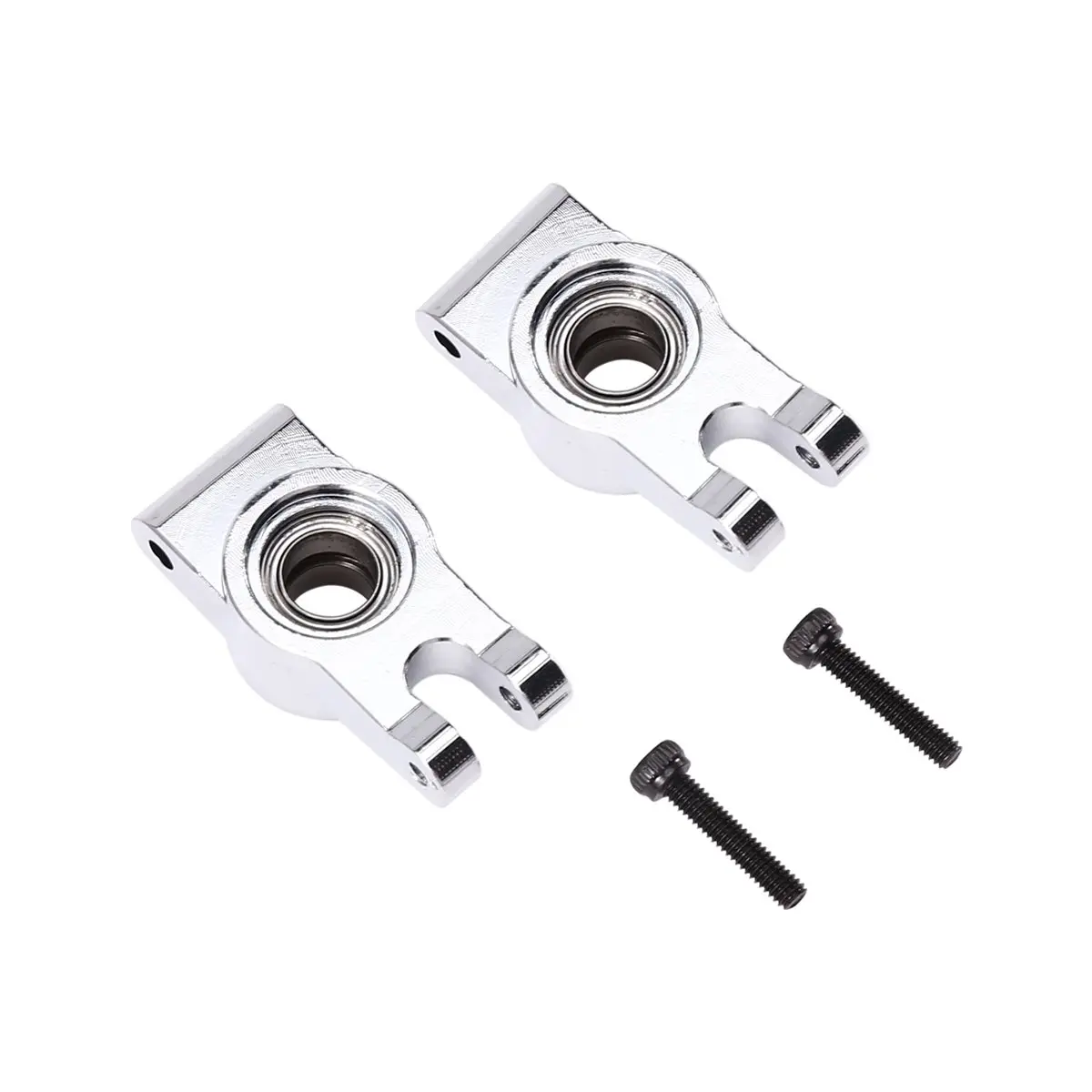 RC Car Upgrade Coppa posteriore + Kit cuscinetto per 1/14 14301 14302 14303 14304 Accessori auto RC Argento