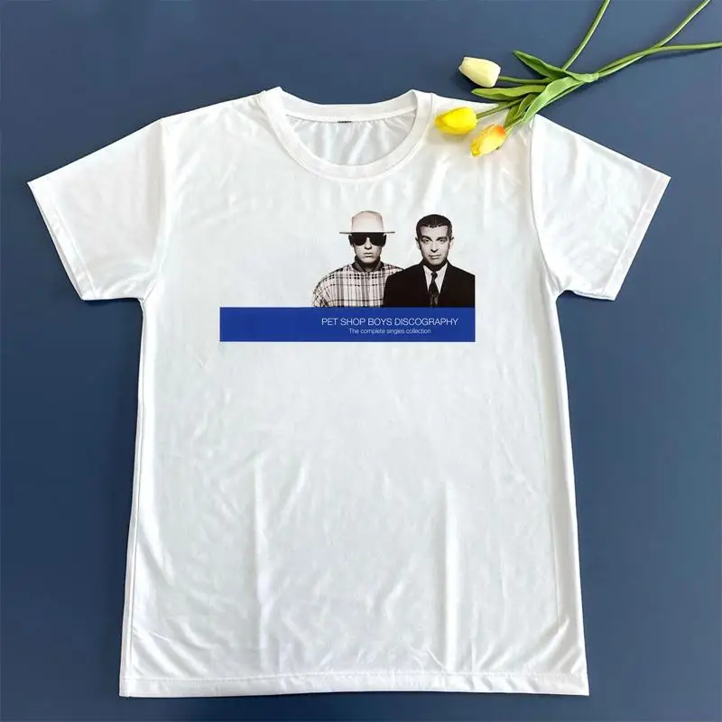 Pet Shop Boys Discografia The Complete Singles Camiseta Tamanho Completo S 5XL