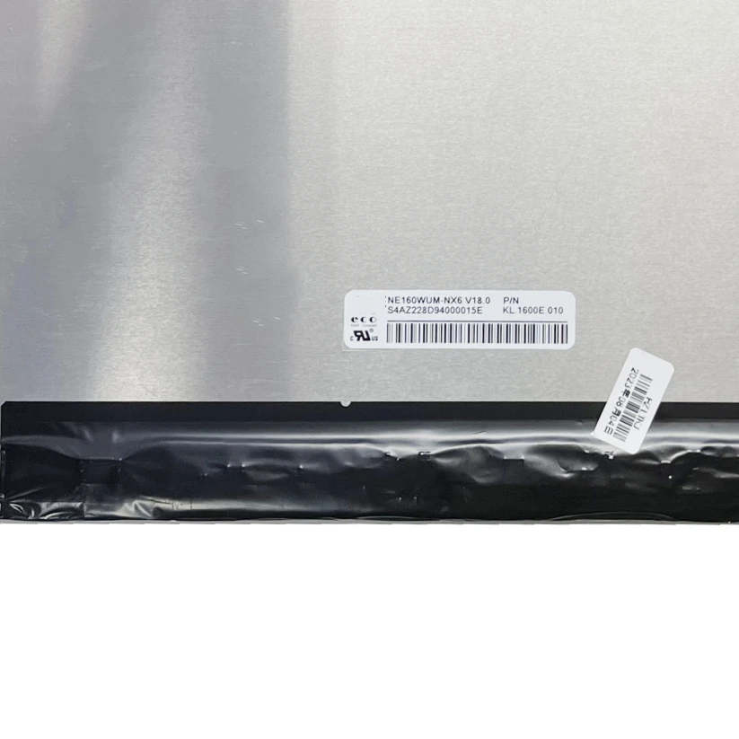 Imagem -03 - Painel Lcd para o Portátil Ne160wum-nx6 V18.0 16.0 Dentro 1920*1200