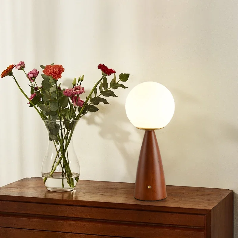 AOSONG Contemporary Table Lamp Retro Creativity Living Room Study Villa Hotel Bedroom LED Bedside Desk Light