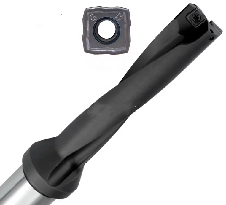 TLF personaliza suporte de broca em U de alta velocidade com inserção indexável 880 para fazer furo