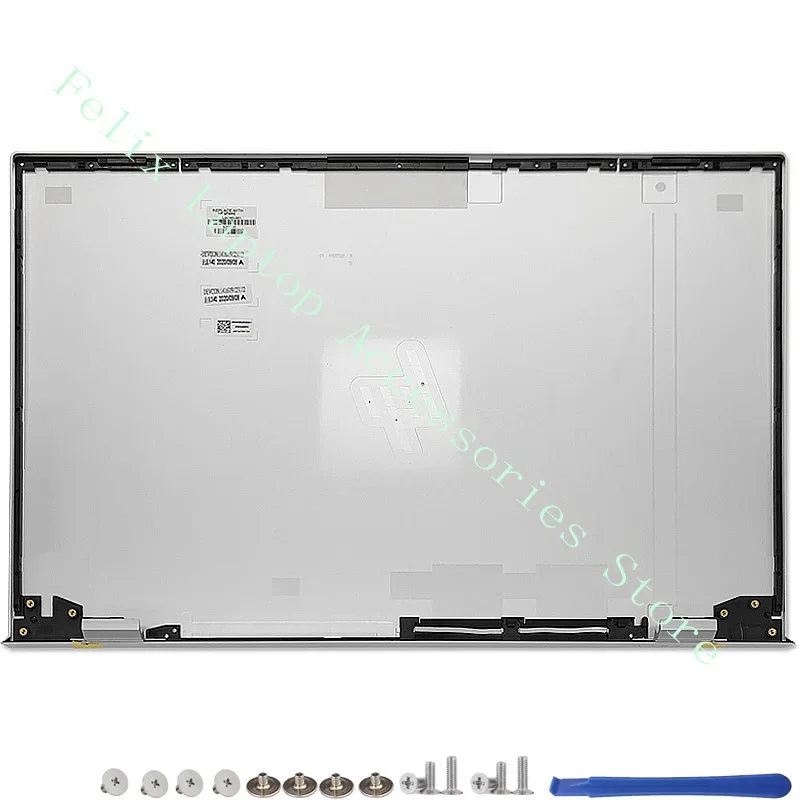 Novo para hp envy 17-ce 17m-ce TPN-W145 portátil lcd capa traseira moldura palmrest caso inferior teclado tampa traseira superior prata L55393-001