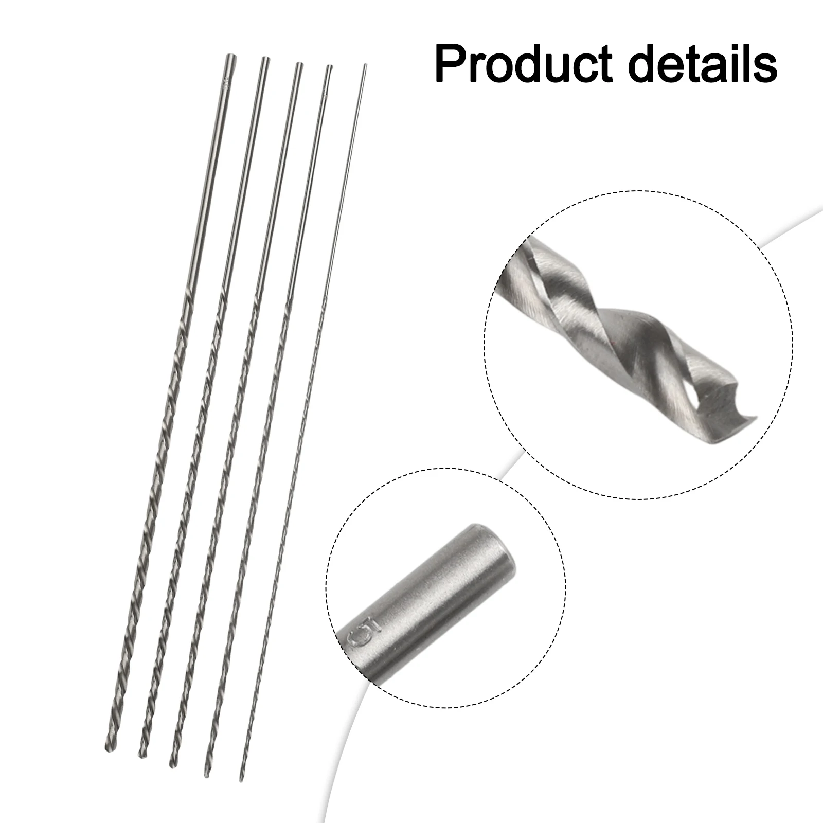 

High speed steel Drill Bits Long Silver Tool Workshop 2/3/3.5/4/5mm 300mm Drilling Equipment Hot New High Quality