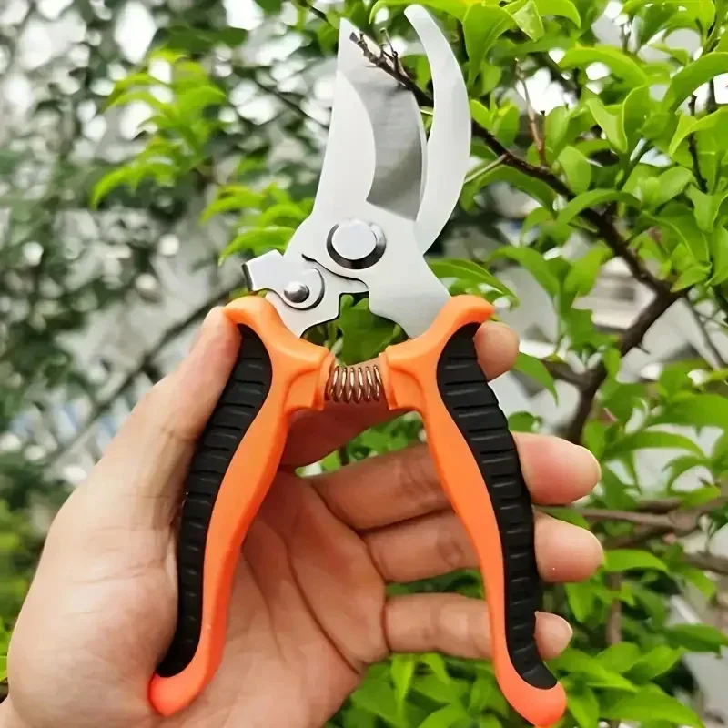 Pruner Garden Scissors Professional Sharp Bypass Pruning Shears Tree Trimmers Secateurs Hand Clippers For Garden Beak Scissors