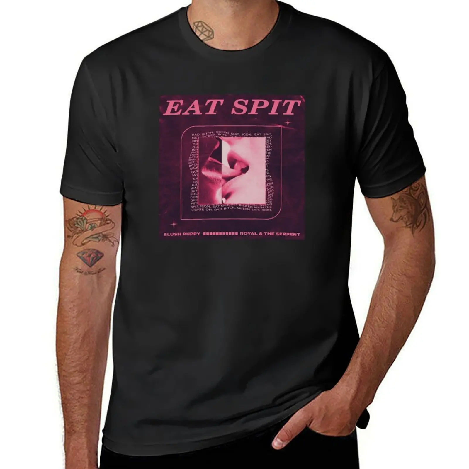 

Eat Spit - Slush Puppy & Royal and the Serpent #2 T-Shirt anime oversized funnys graphics men clothings