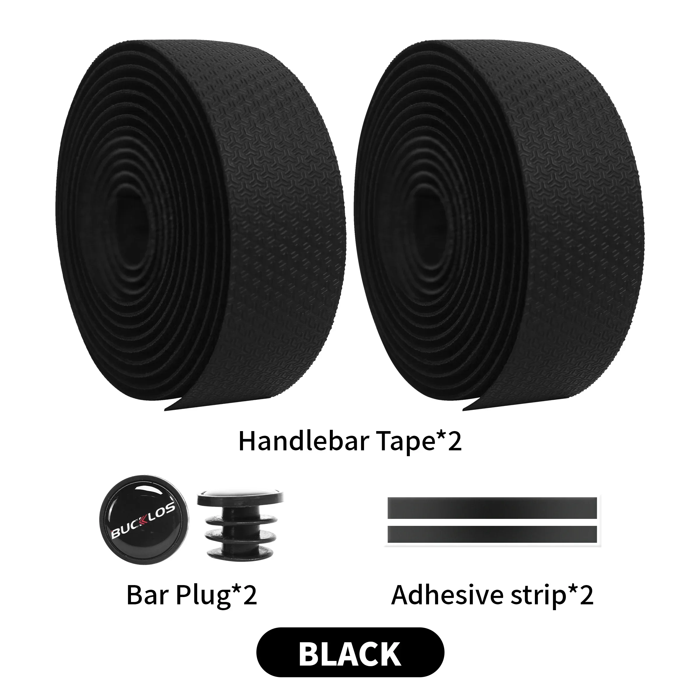BUCKLOS Ultralight Stuurlint voor Road Grind Fiets Schokabsorberende Drop Bike Handle Bar Tapes Antislip Tape Fietsen onderdelen