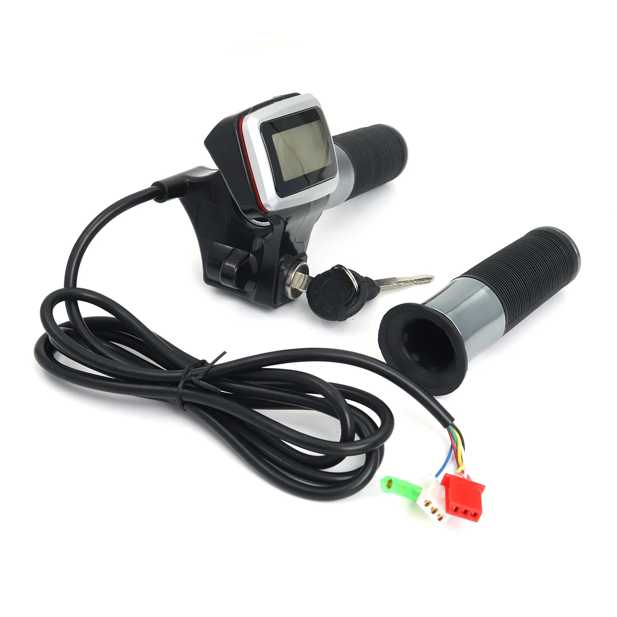 Modification Parts Electric Car LCD Power Display Turn Handle Throttle Accelerator Handlebar For Citycoco Electric Scooter