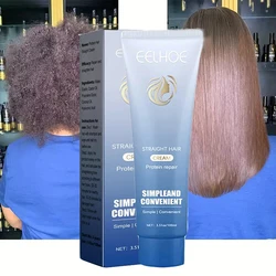 Keratin Hair Straightening Cream Professional Damaged Treatment Faster Smoothing Curly Frizzy Hair Care Protein Correction Cream