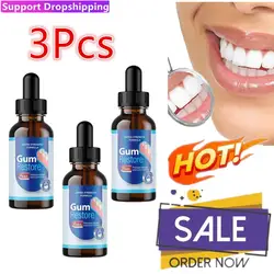 Productos para el cuidado de las encías, líquido para reparación de encías, crecimiento Natural, para el cuidado bucal, 3x30ml