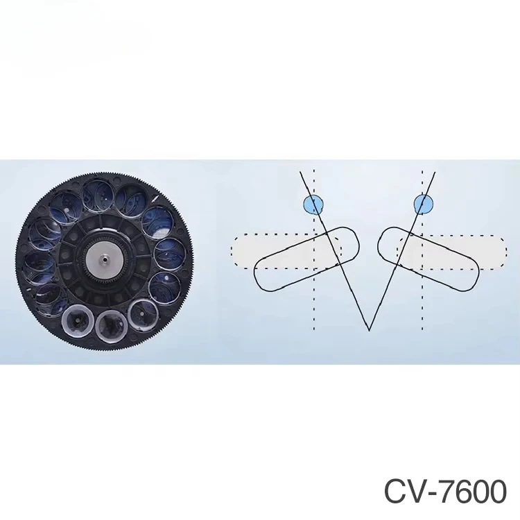 CV-7600 Optometry Popular Model Auto Phoropter Digital Optical Vision Tester Wireless