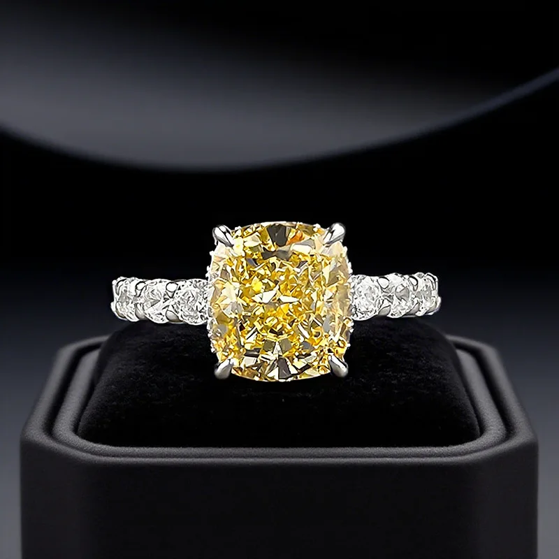 bague-de-fiancailles-et-de-mariage-en-argent-sterling-925-sertie-d'une-pierre-precieuse-jaune-fantaisie-taille-coussin-9-10mm-pour-femme-bijoux-fins-﻿