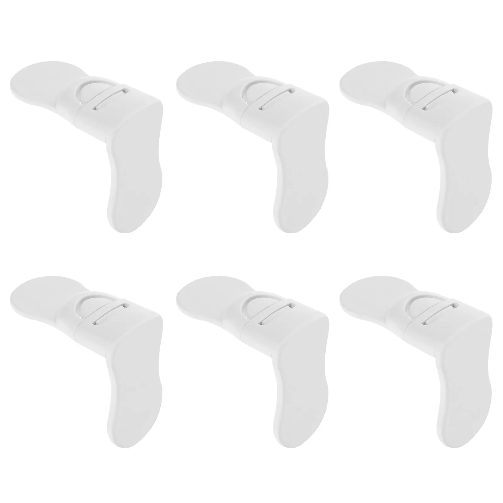 

6Pcs Premium Child Safety Cabinet Locks Baby Proofing Latch for Drawers Cabinets Bookshelves Desks Strong Plastic Secure