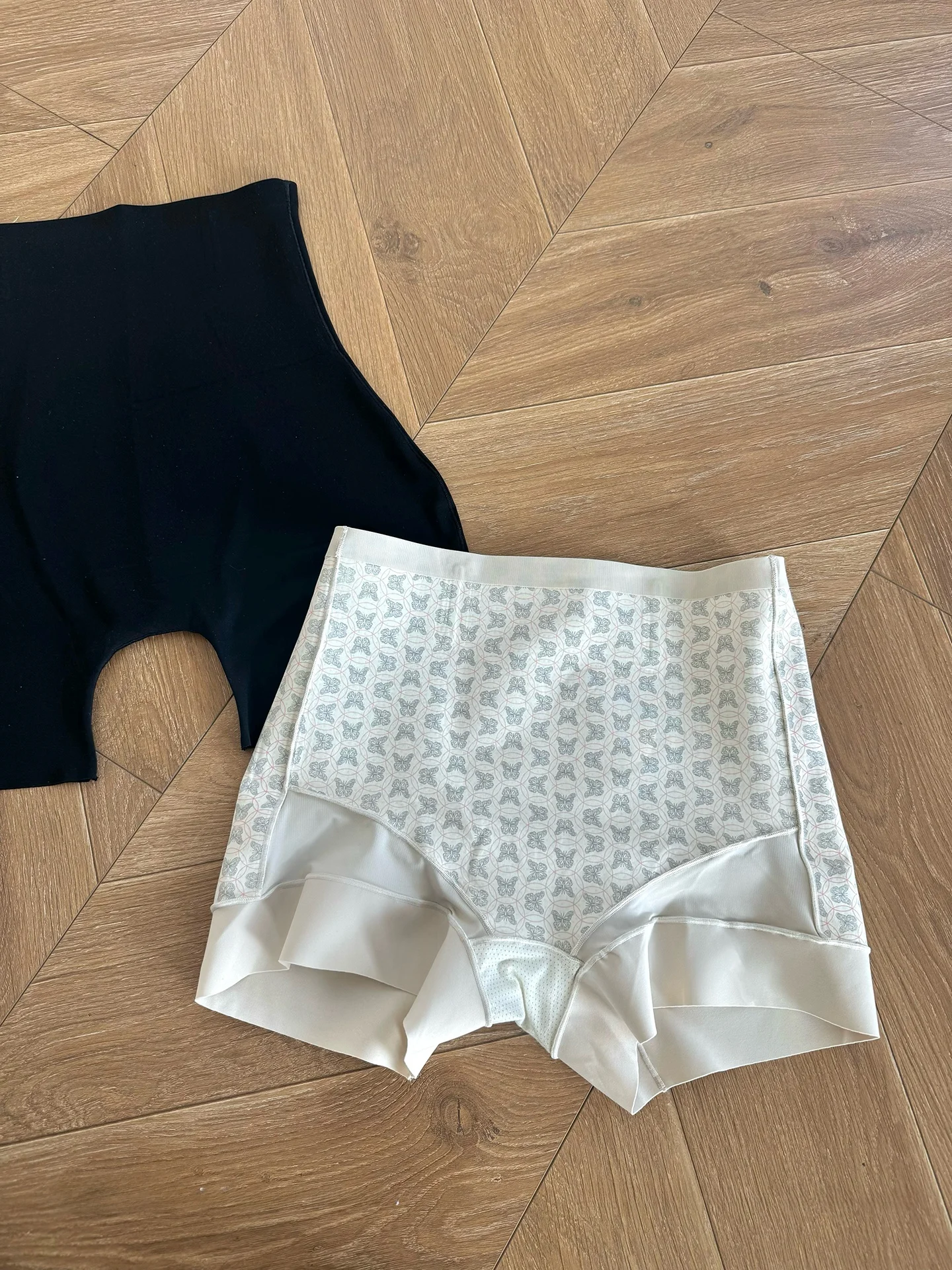 

High Waist Sl Ice Silk Se Pants Women's Tight Fit Boting Trousers Anti-Light Walking Comfortable Underwear