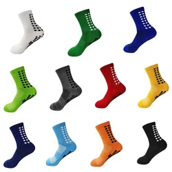 Anti-slip Socks Men Women Non-slip Soccer Basketball Tennis Sport Socks Grip Black