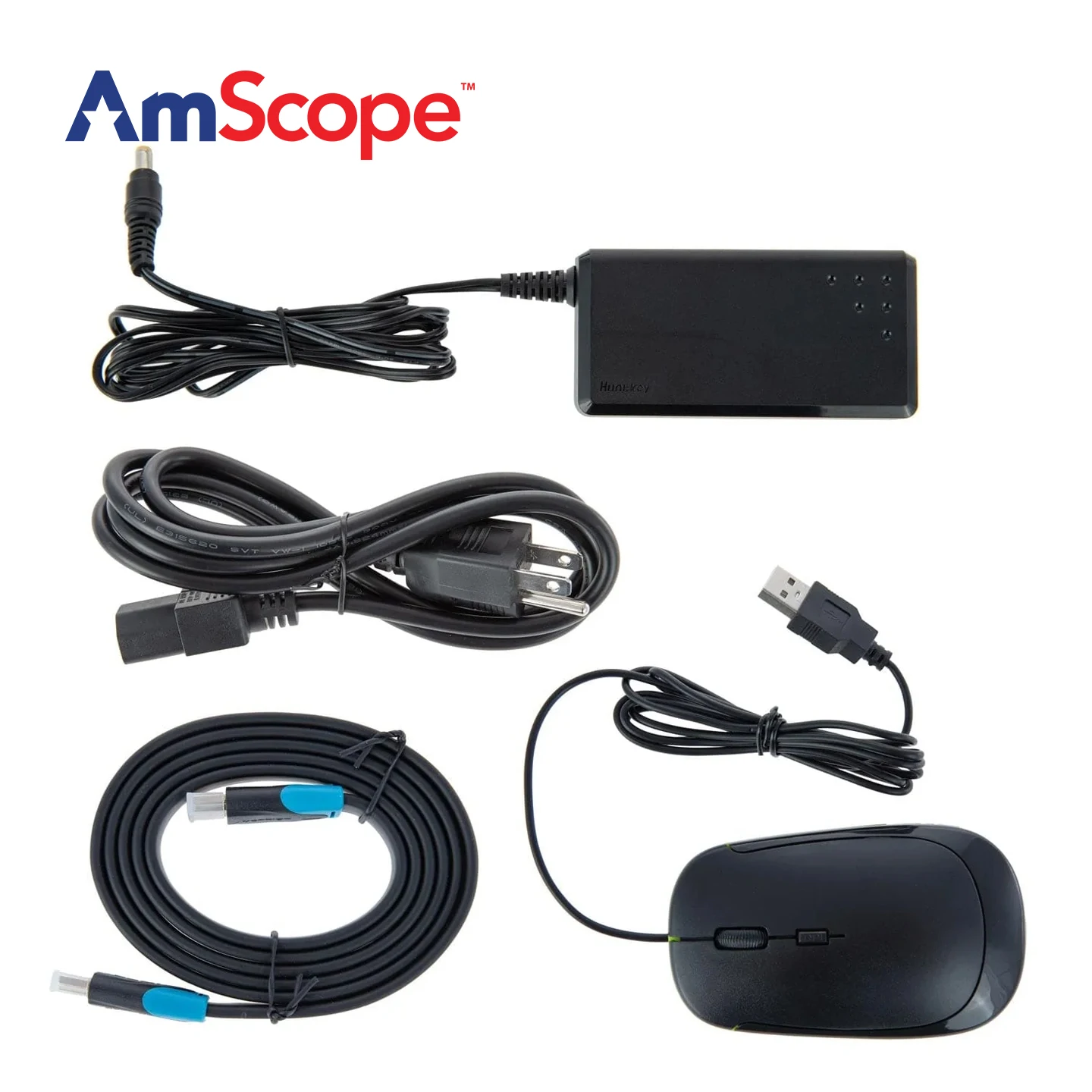 AmScope AFDM1080L-TS6 1080p Auto-Focus Video Inspection Microscope with Motorized Zoom Table Stand