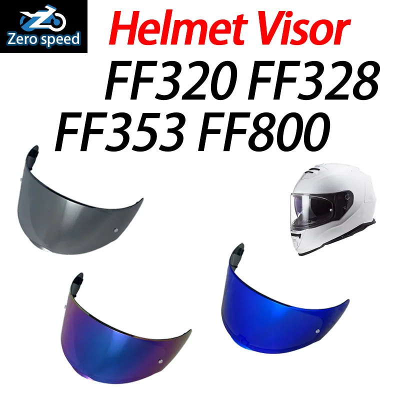 

Visera для LS2 FF320 FF328 FF353 FF800 козырек для шлема высокая прочность ветрозащитный пылезащитный УФ-защита аксессуары для шлема