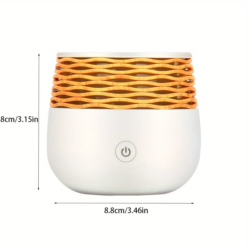 1 ชิ้นแบบพกพา Cool Mist Humidifier, 1.01 ออนซ์ Cool Air Humidifier, ไฟ LED, Anion Ultrasonic Wave, Desktop Humidifier, ห้องสํานักงาน