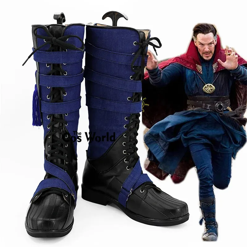 

MC Dr Strange Comic Movie Обувь для косплея на заказ Сапоги