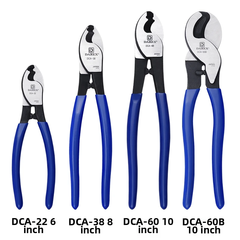 Cable Hercules DAREX Industrial Grade Cable Cutters 6 810 Inch Heavy Duty Wire Cutters Electrician
