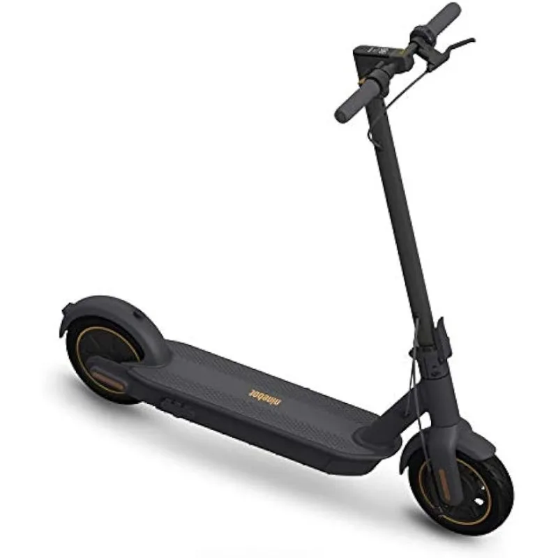 

Segway Ninebot MAX Electric KickScooter, Powerful 350W-1000W Motor, 25-43 Miles Long Range, 18.6-22 MPH Speed, 10" Tire