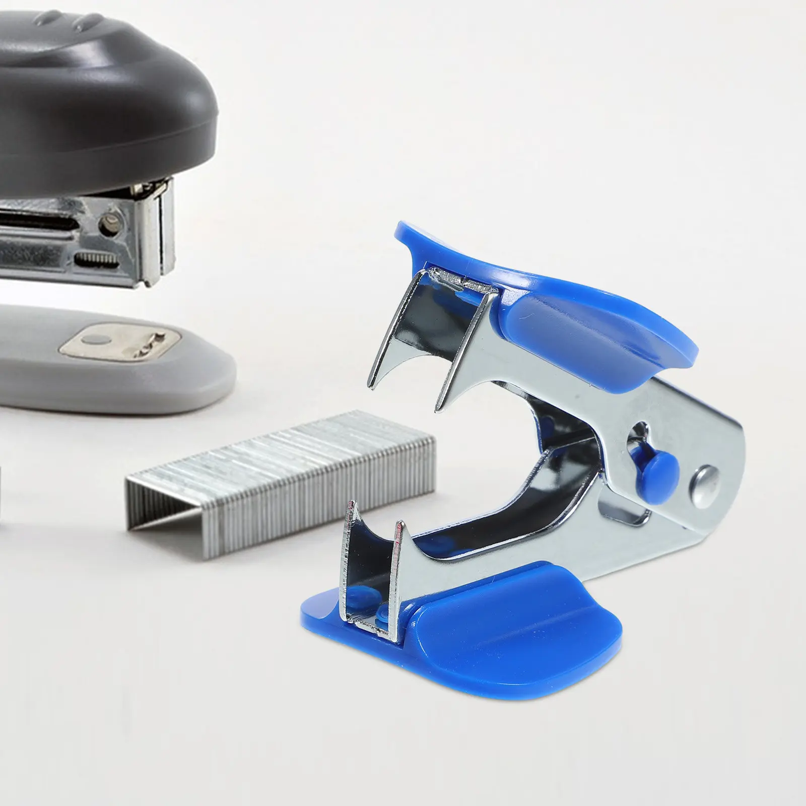 

Стандартный ручной степлер-съемник из нержавеющей стали для офиса, мощный инструмент для удаления скоб и гвоздей