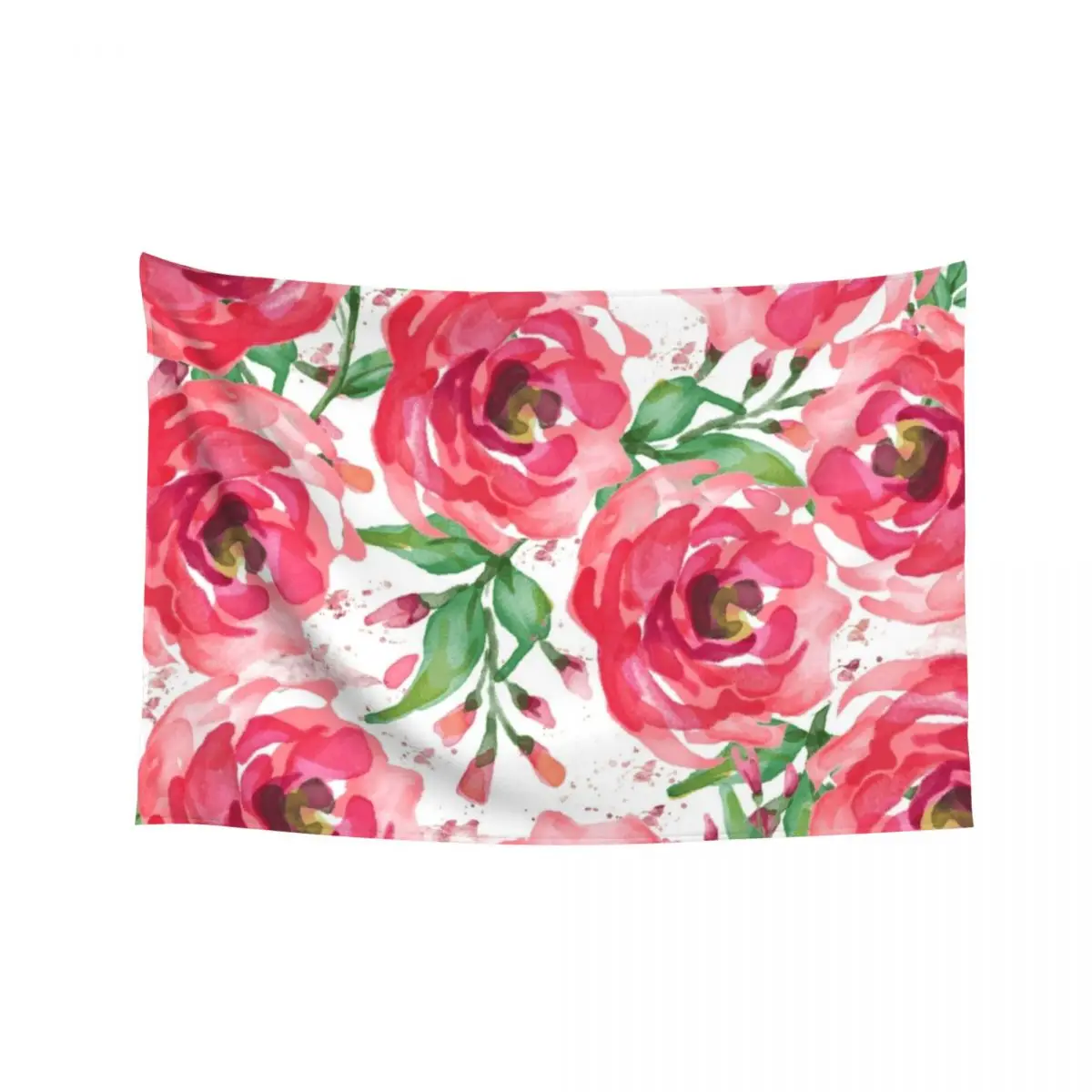 

Watercolor Pink Peony Tapestry Nordic Home Decor On The Wall Room Decor Cute Tapestry