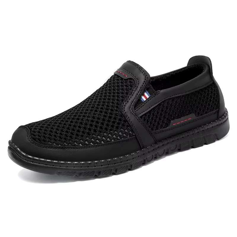 

New Men'S Summer Sneakers Fashionable And Versatile Casual Shoes Lightweight And Breathable Dad Shoes