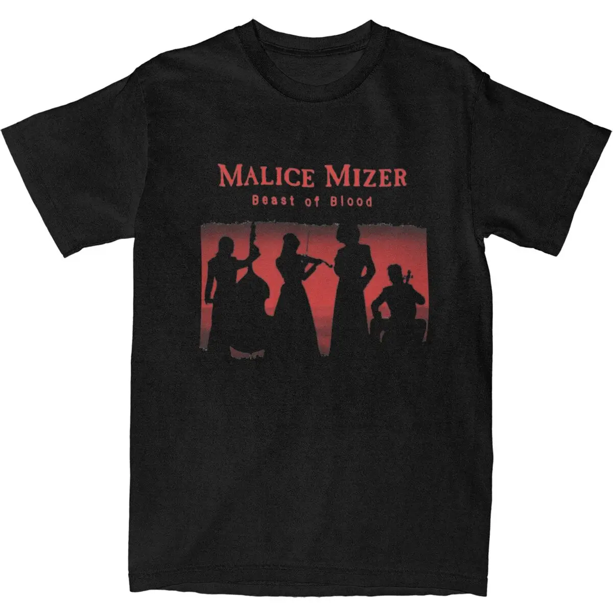 My Favorite Malice Musician Mizer T Shirt Singer T-Shirts Short Sleeve Vintage Tshirt Summer 100 Cotton O Neck Oversize Top Tees