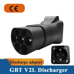 BYD V2L Car Discharge GBT 16A 3.5KW Electric Vehicle Outdoor Discharger110v EU Adapter Outdoor Power Station Electric Car