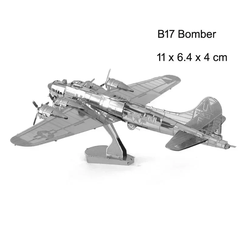 3D Metall Puzzles Militär J-20 J-10B SU-34 KA-50 Kämpfer UFO RAH-66 Hubschrauber DIY Handgemachte Montieren Modell Puzzles