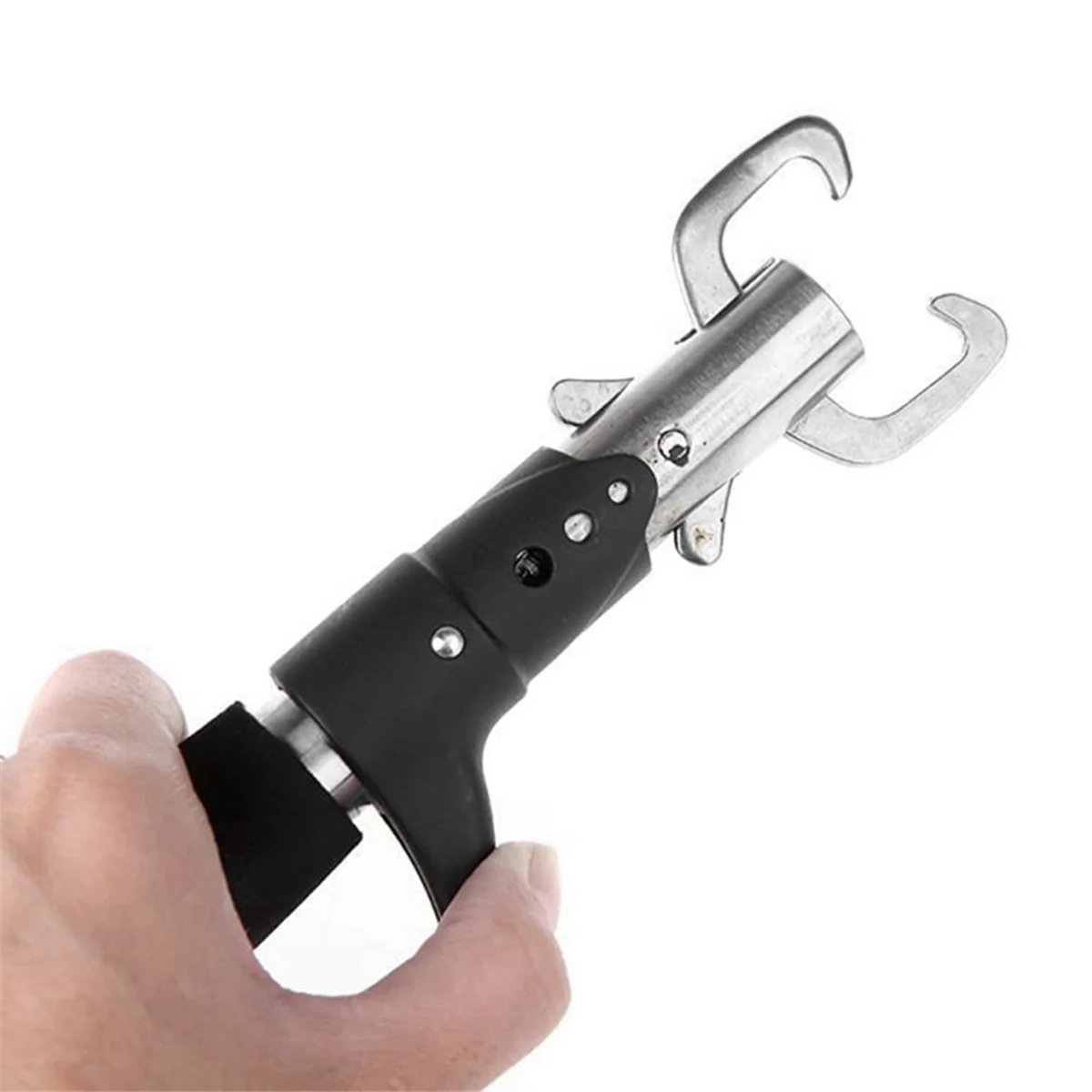 A71P الفولاذ المقاوم للصدأ حزام الوزن مع حاكم الأسماك تحكم، الأسماك المشبك القابض تحكم Luya معدات صيد الأسماك D #4