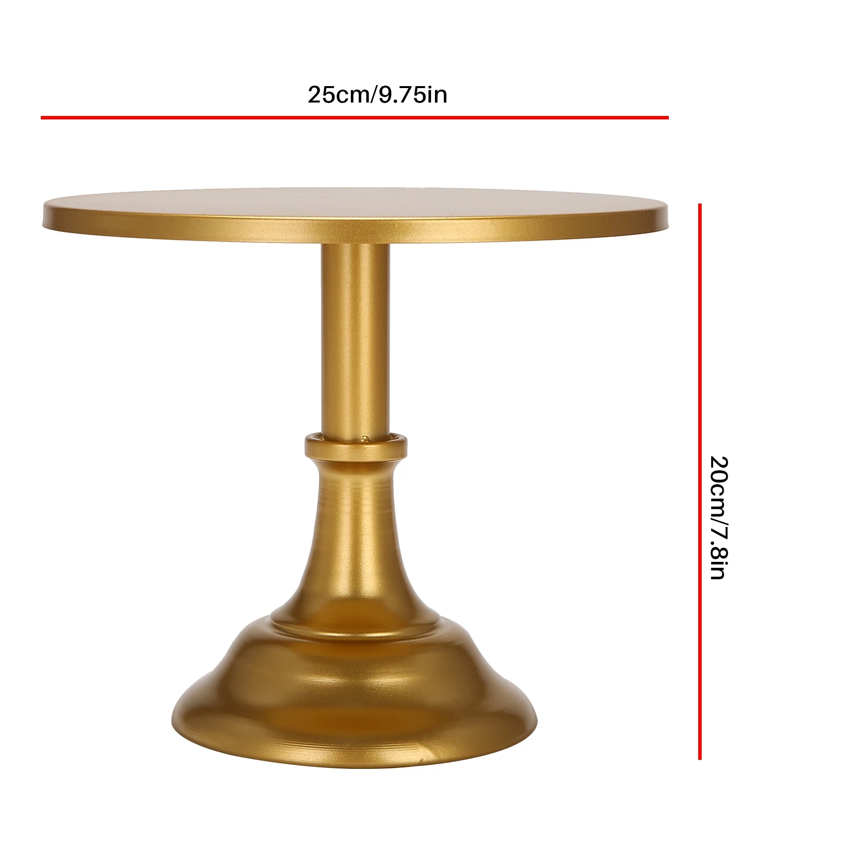 

2025 Trendmetal Iron Cake Stand Round Pedestal Dessert Holder Cupcake Display Rack Bakeware For Birthday Wedding Party