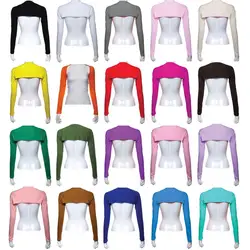 New Fashion One Piece Sleeves Arm Cover Shrug Hijab Muslim Women Hijab 20 Colors Arm Warmers Femme