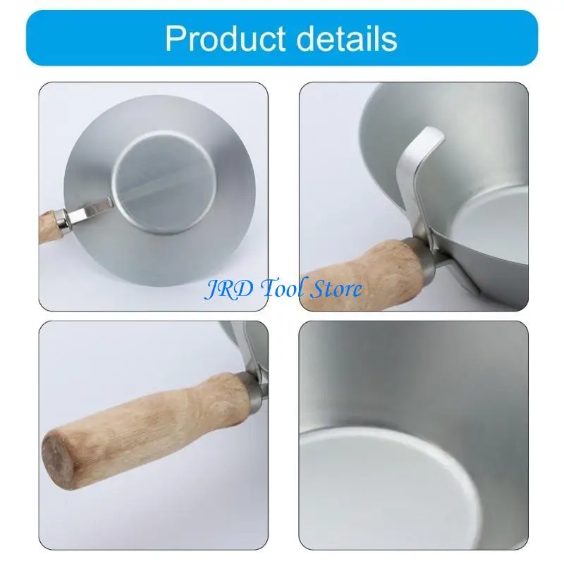 A2UD Mud Pans Mud Board Mud Pans Гладкий ручной ручной ручной инструмент Легко в использовании