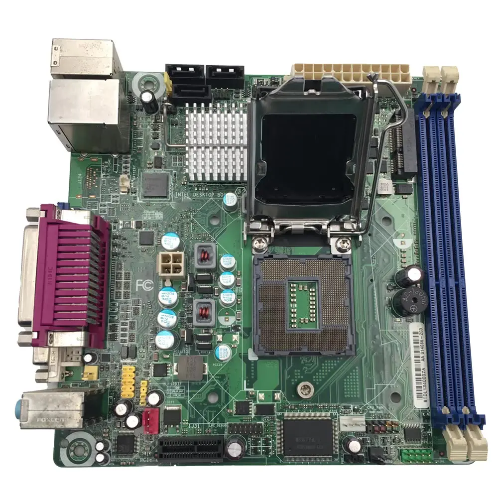 Original Desktop Motherboard For Intel for DH61DL 17X17 DDR3 H61 ITX LGA1155 Test Before Shipment