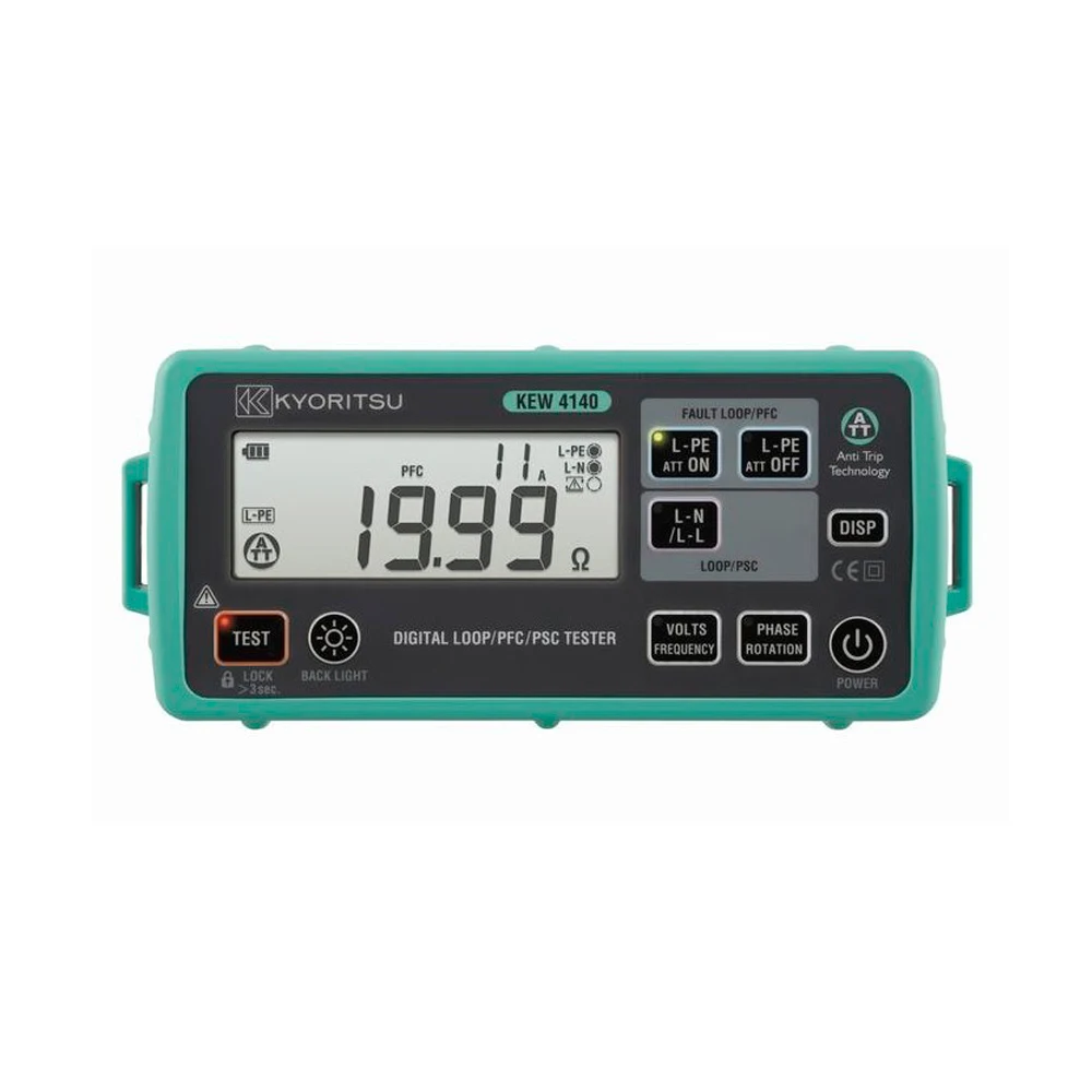 Kyoritsu 4140 LOOP/PFC/PSC Testers Loop Resistance Tester Voltage Tester Frequency  Meter KEW4140 Kyoritsu4140