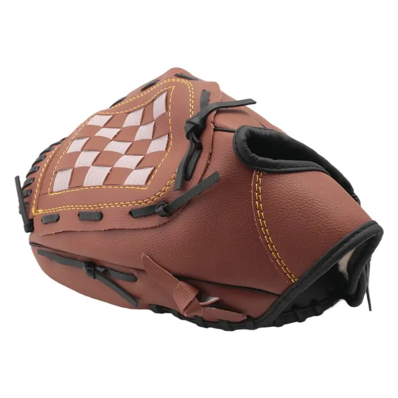 【New User-Coupon!】Sports 2 Colors Baseball Glove Softball Right Hand For Adult Train