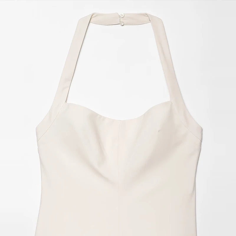 2025 verão novo feminino faion em camadas decoração pendurado gola ne macacão sle dr z marca europeia sle sv...