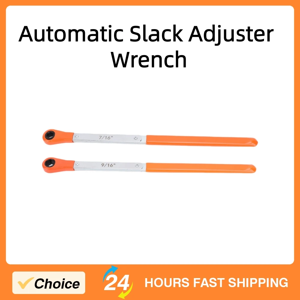 Automatic Slack Adjuster Wrench for Heavy Duty Trucks Extra Long Handle Flexible Brake Adjustment Wrench Tool Repair Tools