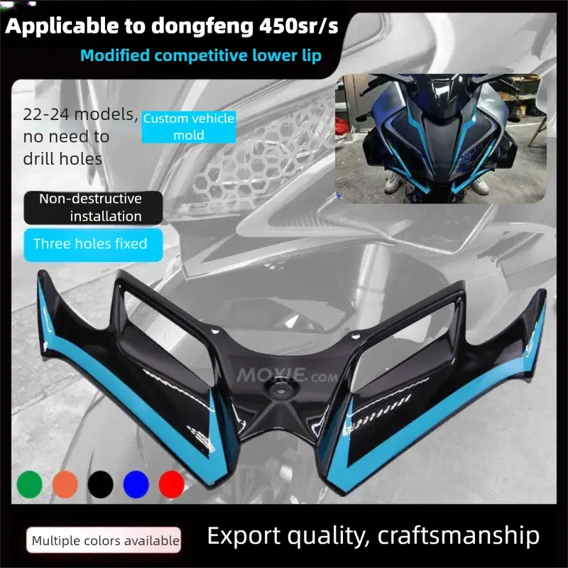 

For CFMOTO 450SR 450 SR 2022 2023 450sr Motorcycle Mirrors Front Fairing Winglets Aerodynamic Wing Side Wings Spoiler Fairing