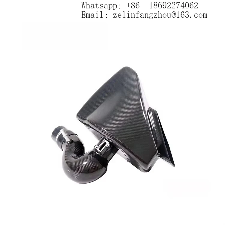 

3K Twill Carbon Weave Glossy Finish Real Dry Carbon Fiber Cold Air Intake System For Cadillac ATS 2.0T Airspeed Brand
