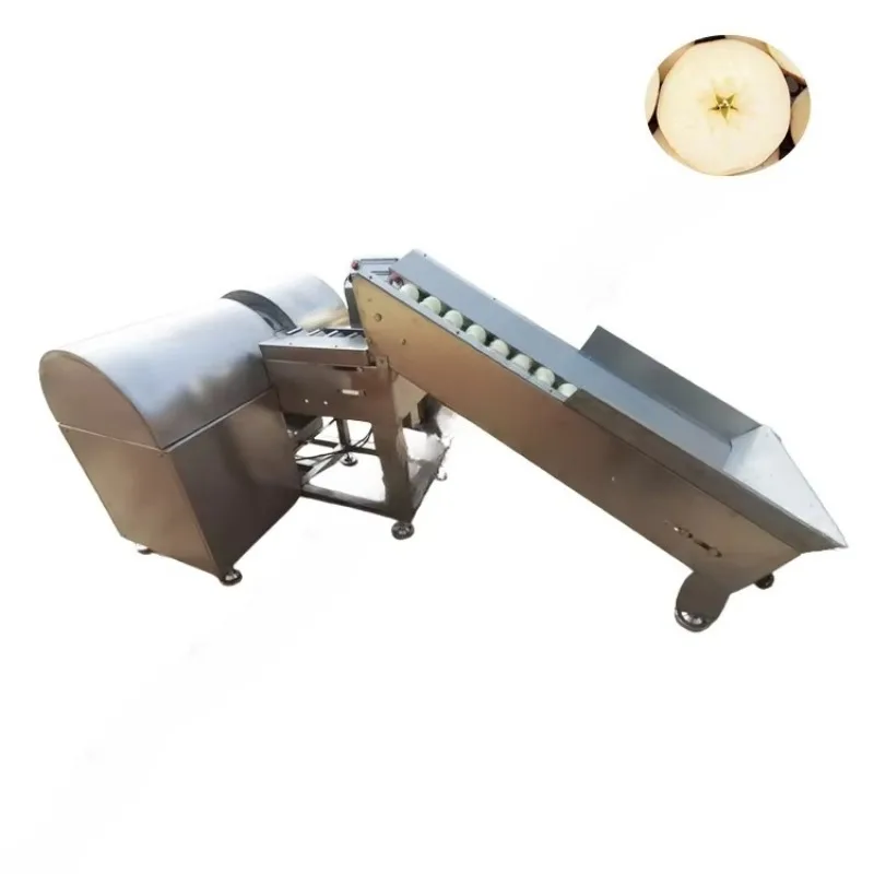 Customized Automatic Lemon Coconut Chips Cutting Machine Slicer Fresh Fruit Slicing Machine